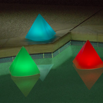 GalaxyGLO™ Solar Light Up Pyramid
